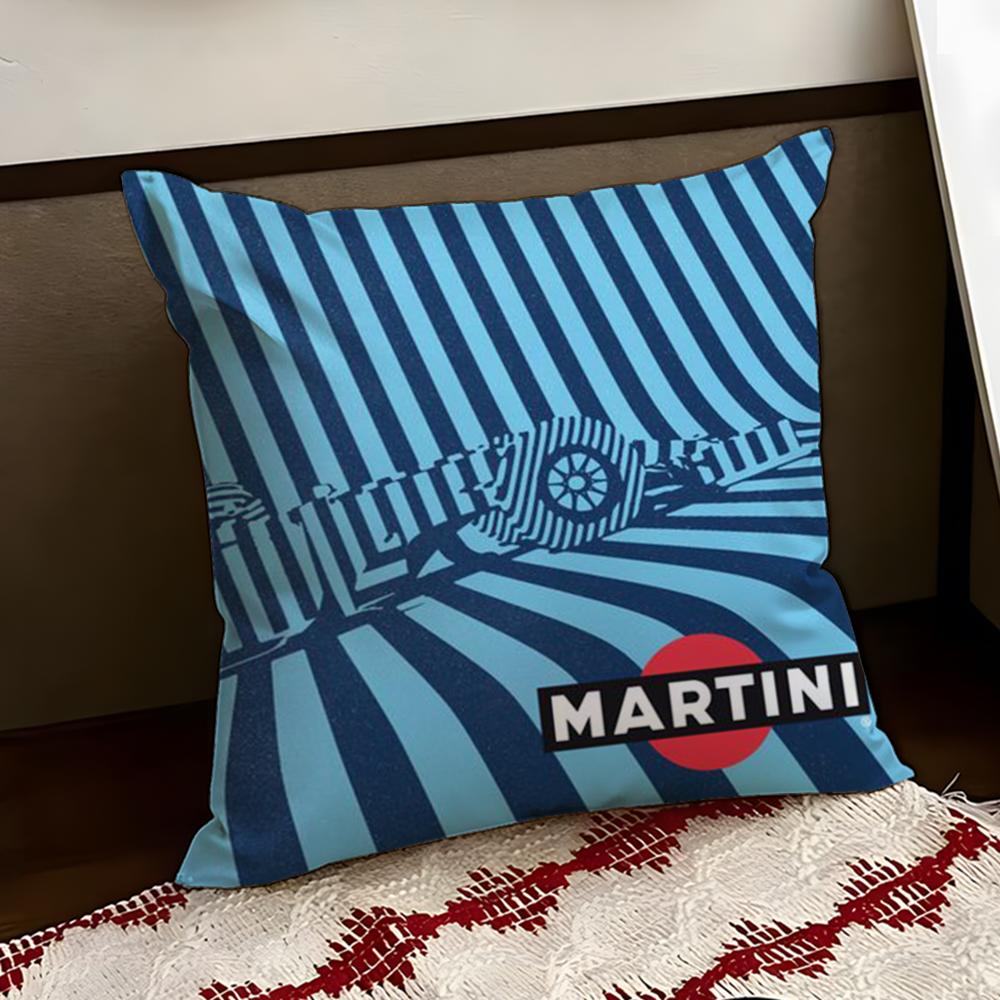 Car Cool MMartiniES Cushion Cover Reversible Soft Durable Pillow Cover Home Car MultiScene Use for Daily Comfort