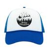 Christmas Pattern Sponge Mesh Baseball Cap with Hot Stamped Logo - Sunshade Trucker Hat