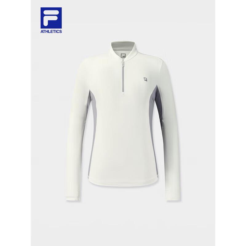 FILA Women's Half-Zip Knit Long Sleeve Sport Top