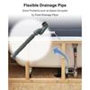 1/2 P Bathtub Drain Fitting With Antiodor P Trap For Bathroom Waste Management