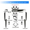 Carbon Fiber For BMW 2 Series F45 F46 14-19 Car Film Interior Sticker Center Console Gear Dashboard Air Door Handle Lift Panel