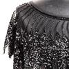 Sequin Feather Bridal Shawl: Fashionable Wedding & Dance Accessory