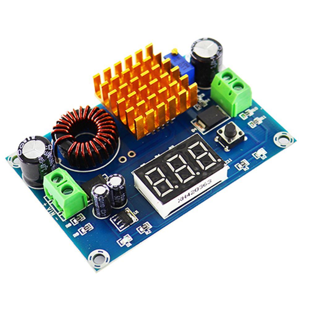 Scheda Boost Digitale 100W Alta Potenza Modulo Step-up Regolatore di Tensione Regolabile 4-35VDC A 5-45VDC