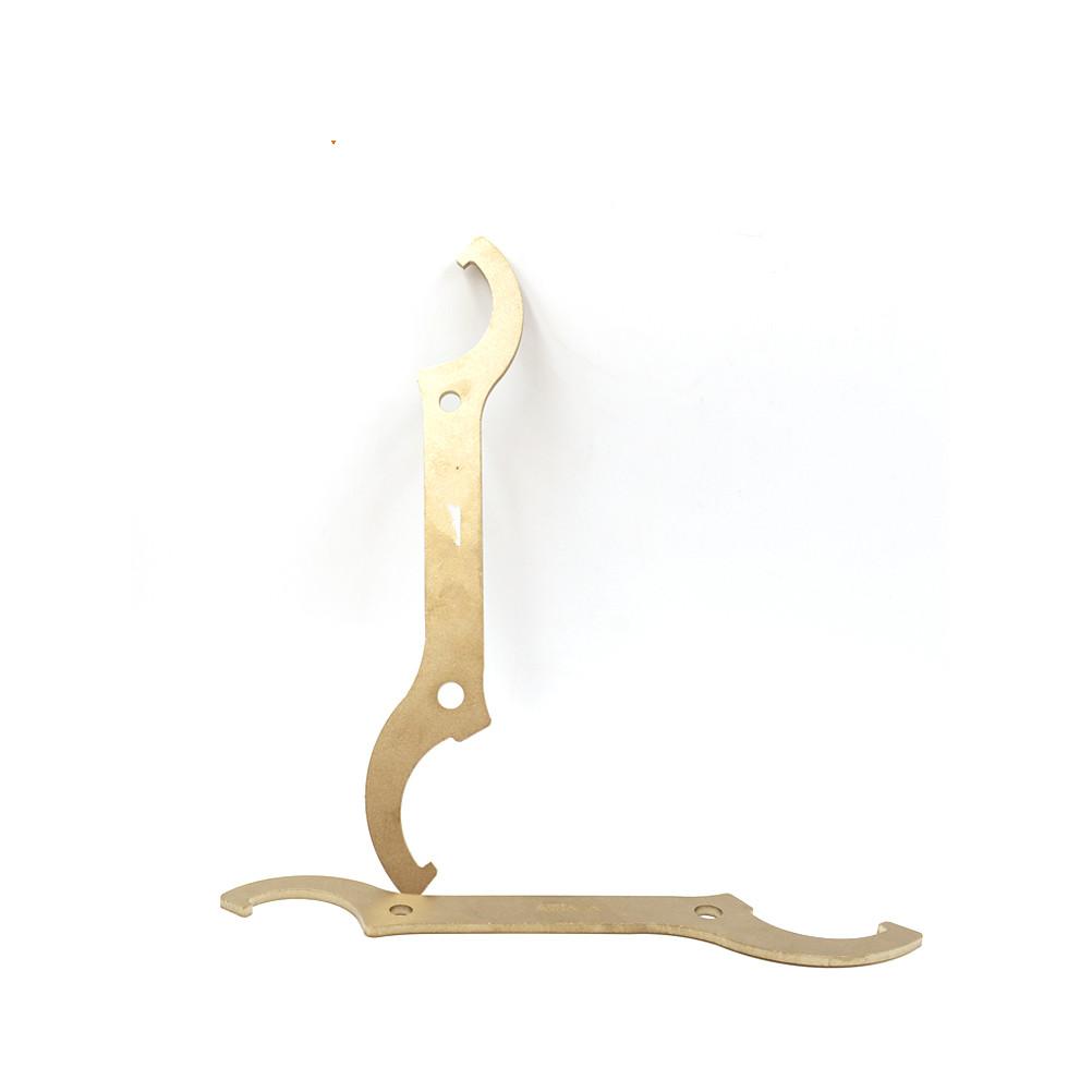 Stainless Steel Motorcycle Rear Shock Absorber Steering Stem Wrench Hook Spanner