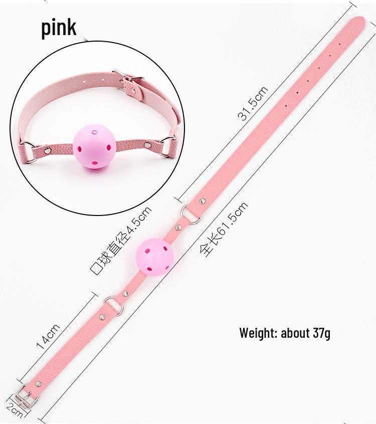 Gag erotic din silicon pentru cupluri pentru jocuri bondage