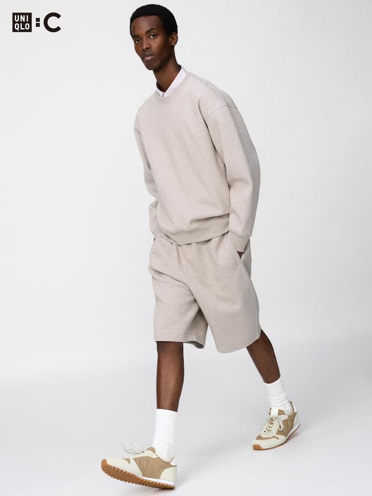 Uniqlo Japan Sweat Wide Shorts