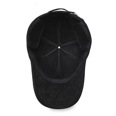 Nuovo Cappello di Cotone con Protezione per le Orecchie da Uomo, Berretto da Baseball Caldo in Pile, Cappello Antivento e Antifreddo da Esterno per Uomini di Mezza Età e Anziani