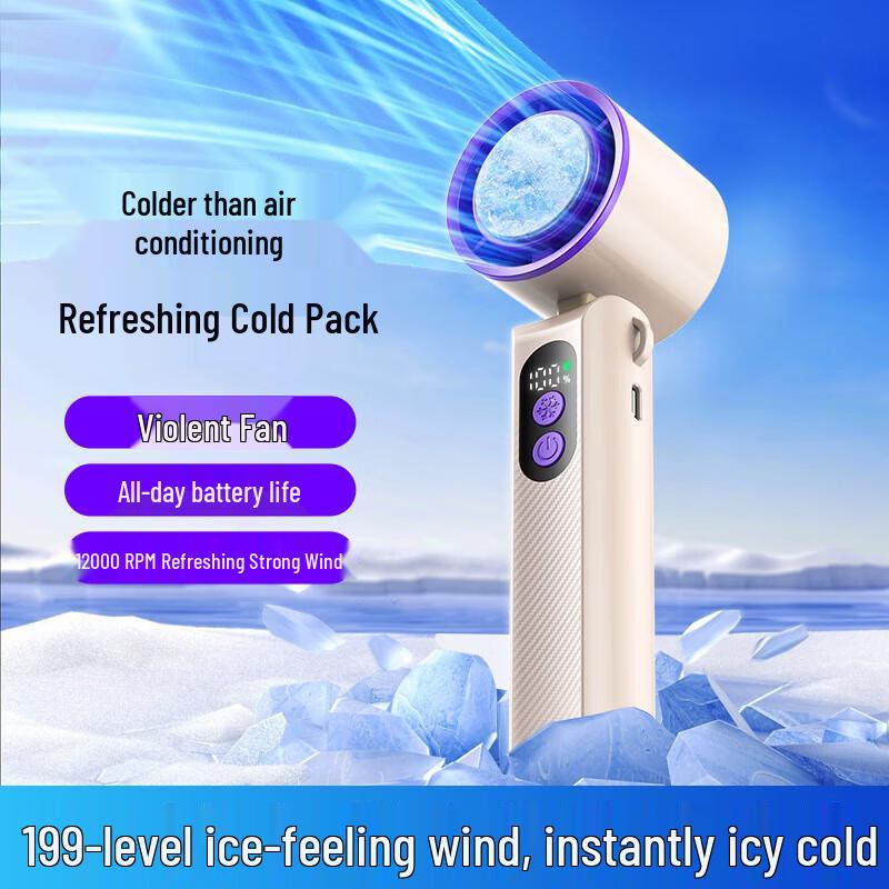 Sumiqiyue Portable High-Speed Cooling Handheld Fan