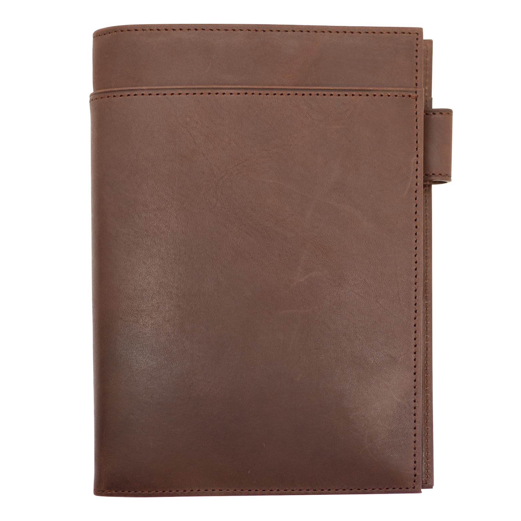 

Vitalita Bible Ring Diameter System Himeji Leather Notebook, 19mm, Notebook, [Brown] 7290-02