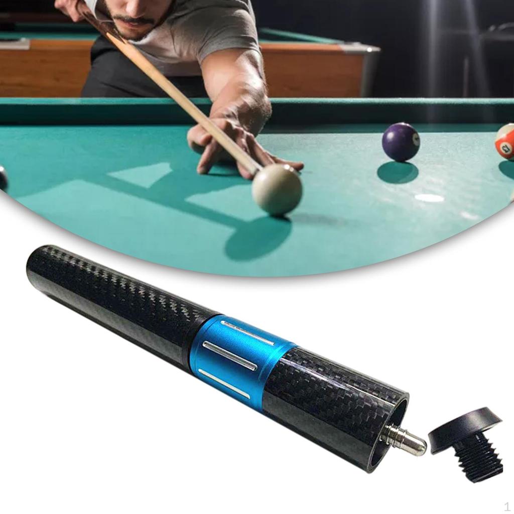 End Telescopic Carbon Weight Multifunction Lengthen Tools Nine Ball Club for Billiard Cues