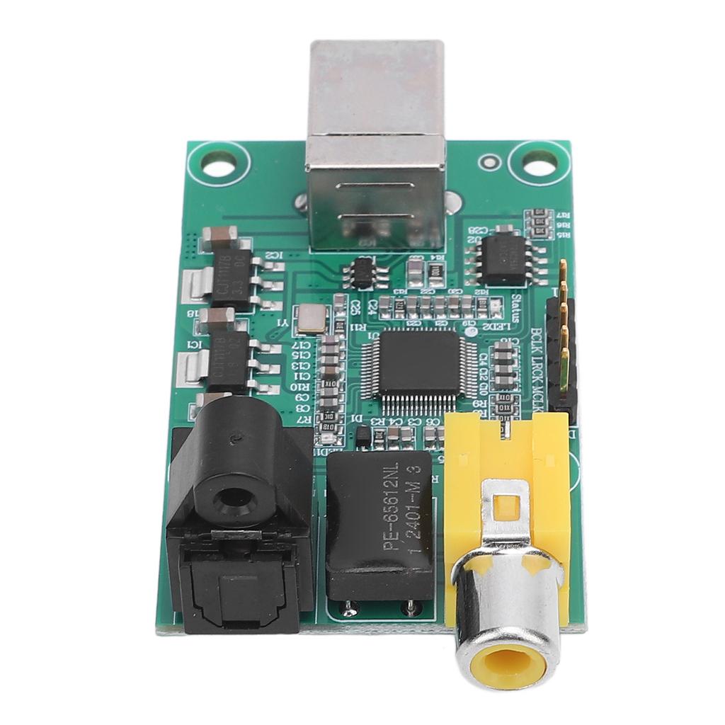 Sound Streaming Controller Module 24 Bit 192K Universal Serial Bus to SPDIF Optical I2S USB Sound