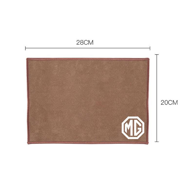 For MG HS ZST ZS MG3 MG5 MG6 MG7 GT GS Hector ZX EZS EHS MG3X-Cross c M Suede Fleece Microfiber Towel Car Logo Cleaning Rag Cloth