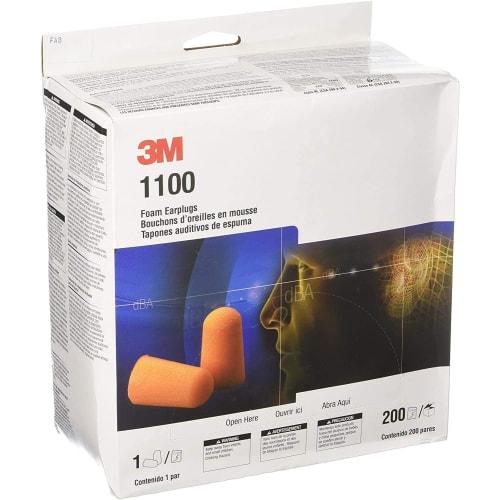 

3M Earplugs 1100 1 case (200 bags)