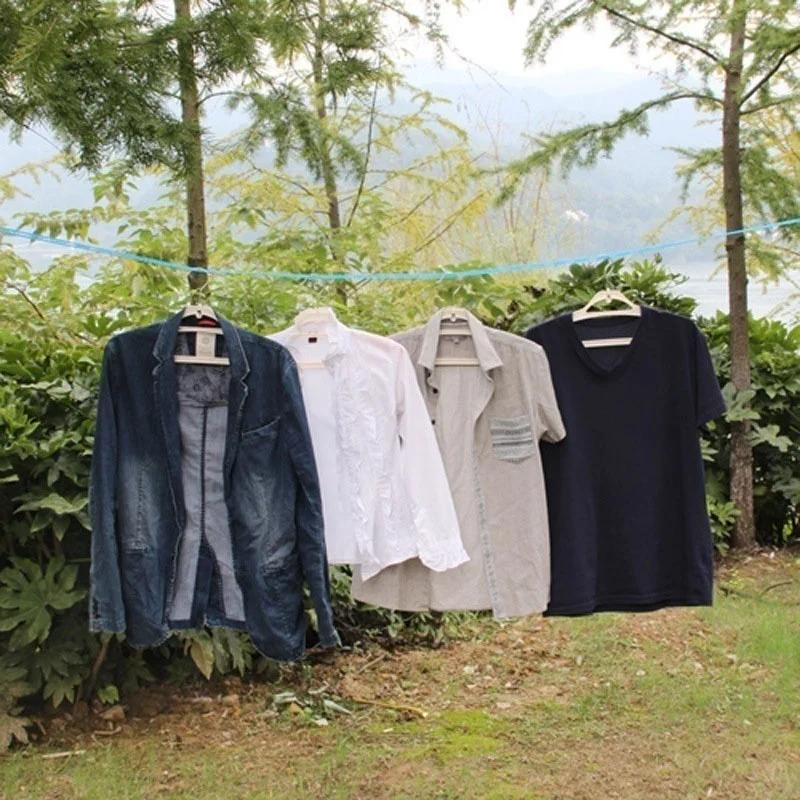 3m/5m Rutschfeste Waschleinen Seil Wäscheleinen Outdoor Reise Business Wäscheleine Wäsche