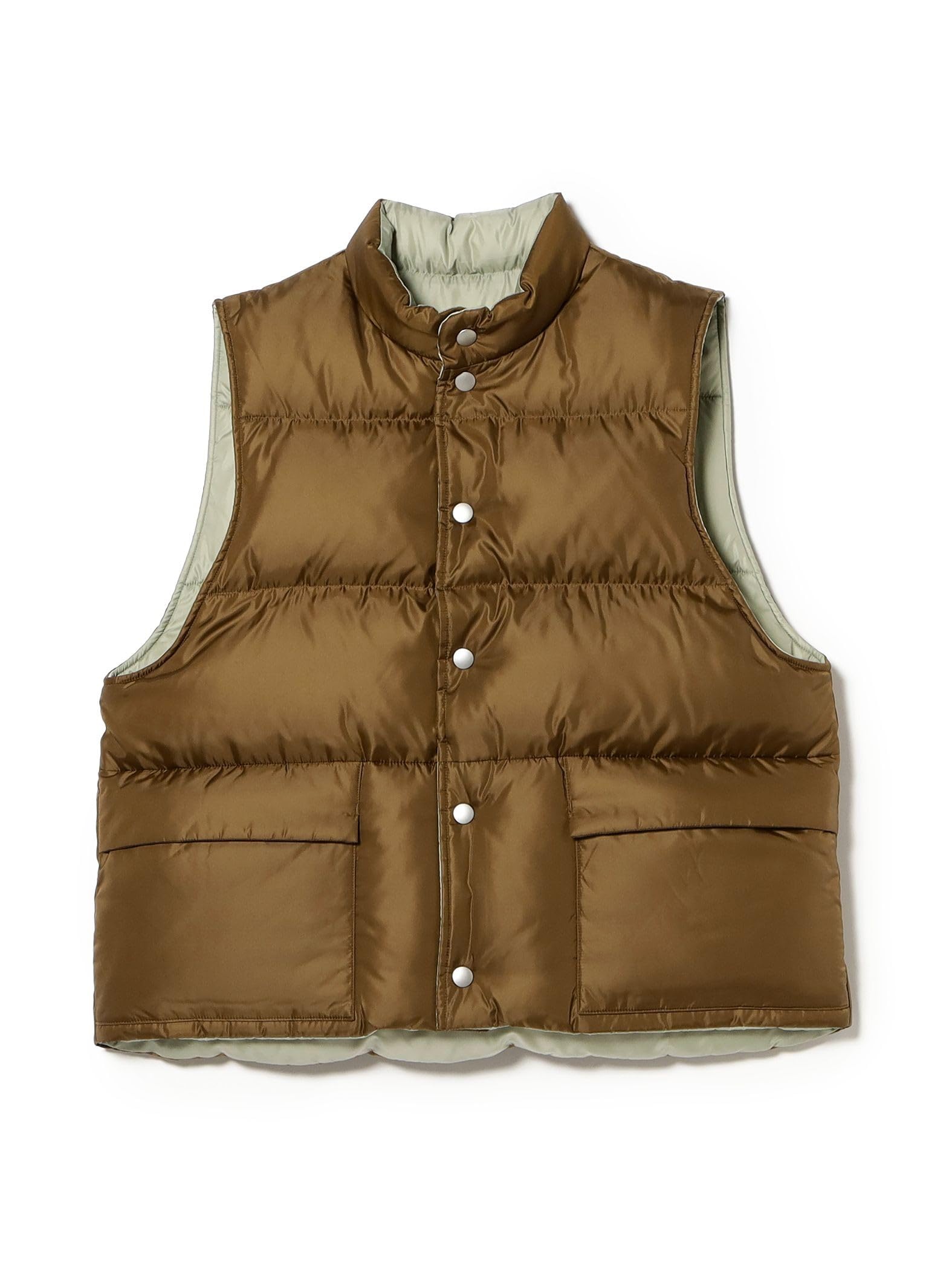 

Beams Boy Women s Reversible Down Vest, Brown Free