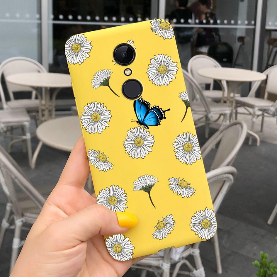 Case For Xiaomi Redmi 5 Cover For Xiaomi Redmi 5 Plus Funda Cute Butterfly Painted Phone Case For Xiaomi Redmi5 5Plus Soft Coque