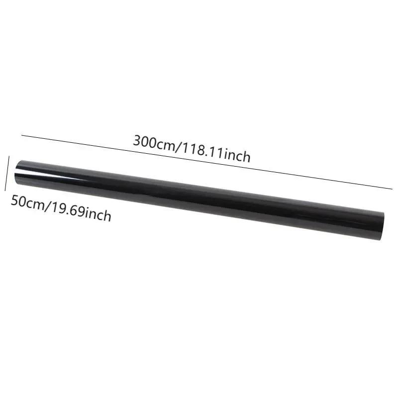 

Solar Film Car Glass Sunscreen and Heat Insulation Black Car Window Film Roof Film with Cotton Stick Transmittance 5