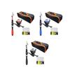 Fishing Pole Children Starter Kits Child Fishing Rod Complete Set with Lures