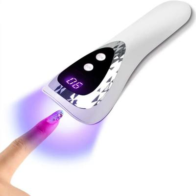 Ruční UV LED lampa na sušení nehtů Dobíjecí mini lampa na manikúru Sušák na nehty pro gel Polish Manikúra