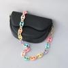 New Fashion Woman Bag Accessory Detachable Candy Acrylic Chain Cute Acrylic Luxury Strap Women Elegant Bag Shoulder Handle Chain