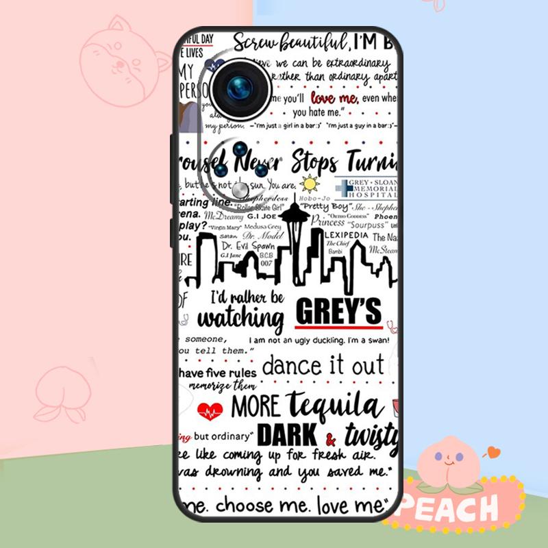Greys Anatomy Case For Honor Magic 8 6 7 Pro Honor 400 200 70 90 Lite X8b X8c X9a X9b X9c X9d Win RT Cover