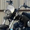NEW-Windshield Instrument Cap For Motorcycle Decorative Cover For DAX125 ST125 2025-2025 Black