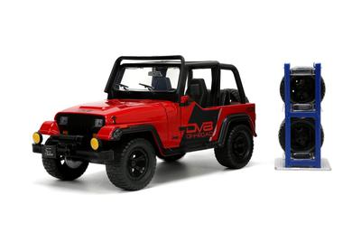 JT 1992 Jeep Wrangler 124 W/RACK RD/BK