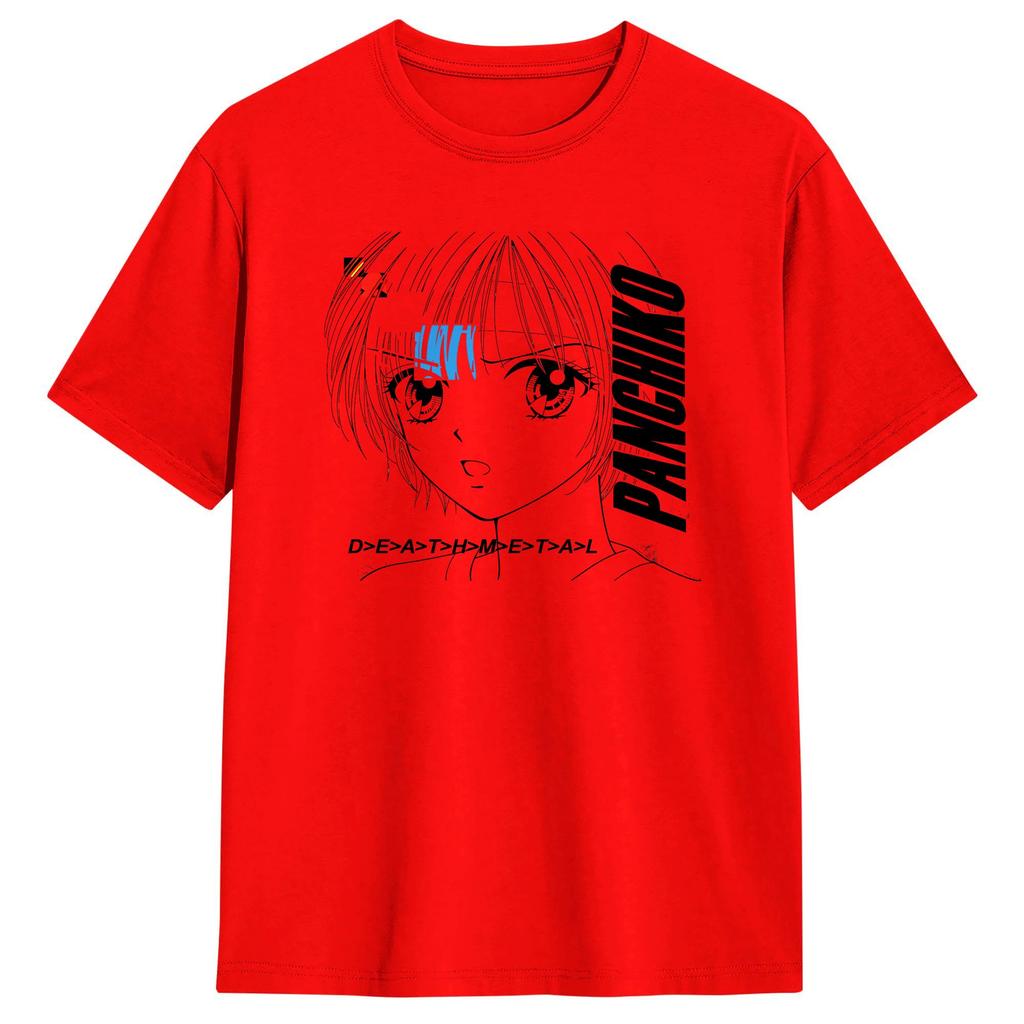 PANCHIKO DEATH METAL TShirt Summer  Hip Hop TShirts Cotton O Neck Plus Size Top Tees Short Sleeve Vintage Tshirt