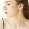 Katzenli Mini Heart Cubic Earrings