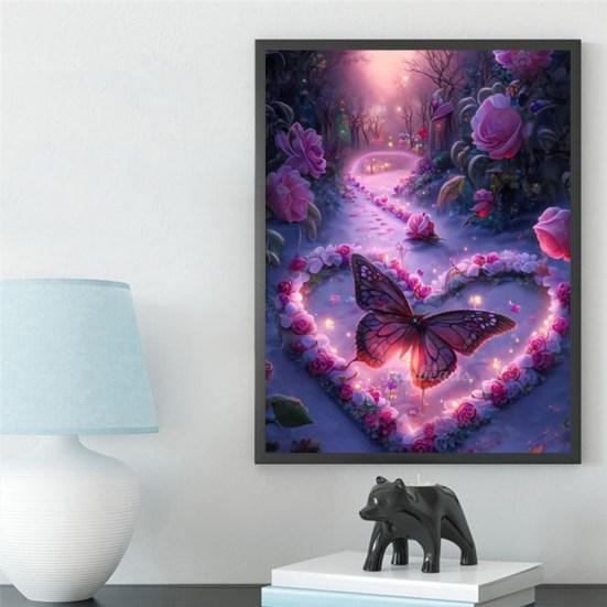 Strass-Gemälde, 5D-Pfau-Landschaft, voller Bohrer, glänzende Strasssteine, bunt, zum Selbermachen, Kunsthandwerk, Handarbeit, Wanddekoration, Strass-Mosaik, Malerei, Geschenke