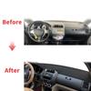 fit for Honda Fit Jazz 2001 2002 2003 2004~2007 Dashmat Dashboard Cover Pad Protective Carpet DashMat Sunshade Car Accessories