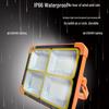 Rechargeable Solar Camping & Floodlight: High-Capacity Outdoor Emergency Lamp