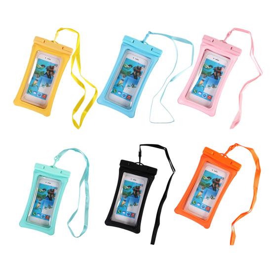 Wasserdichte Handy-Tasche Unterwasser Handy-Trockenbeutel Hülle Lanyard Wasserdicht Strand Schwimmen Kajakfahren Bootfahren Klarer Handy-Halter Schutzhülle