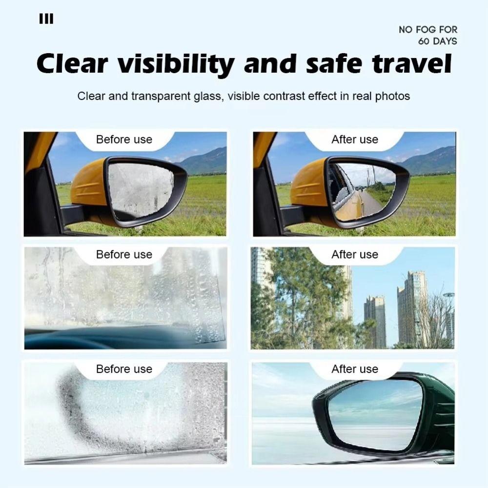 Car Care Tool Car Glass Defogger 70ml Car Windshield Rainproof Agent  Car Accessories
