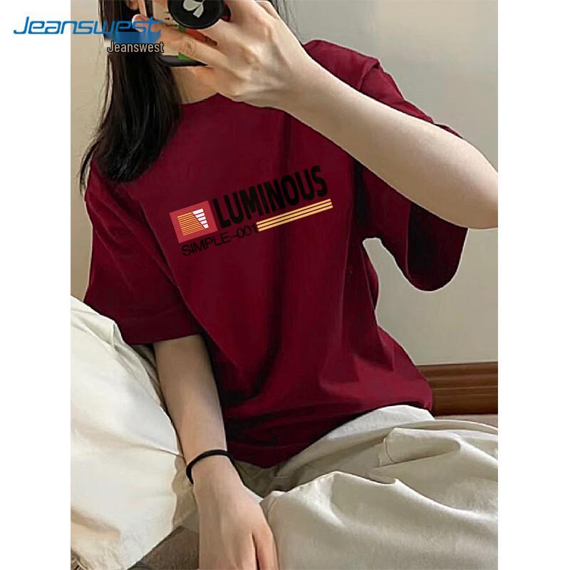 Jeanswest Women s Summer Cotton Graphic Tee L