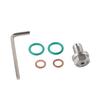 Oversize Piggyback Drain Plug Stainless Steel Self Tapping Oil Pan Thread Repair Kits with Hex