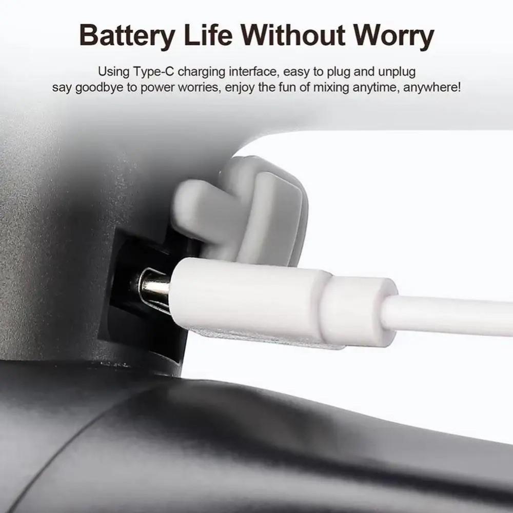 Magnetic Stirring Automatic Stirring Cup Digital Display Heating Mixer Cup  Portable Use