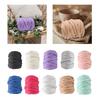 0.55lbs Chunky Yarn Bulky Yarn Thick Hand Knitting Tube Yarn Giant Yarn for Arm
