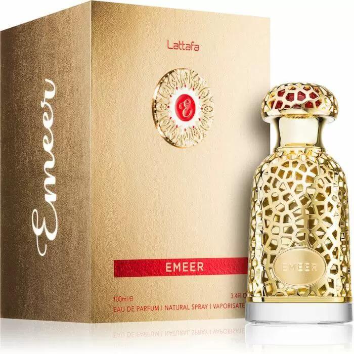 Lattafa Emeer Perfume Gift Set with LED Light, Middle Eastern Arabic Fragrance for Men & Women, Long Lasting Scent, Cross-Border Best Seller