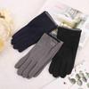 Men's & Women's Autumn/Winter Touch Screen Thickened Velvet Gloves: Windproof, Coldproof for Outdoor Driving.