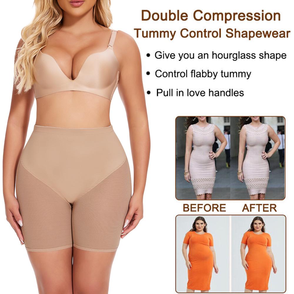 Pantaloncini Modellanti Sexy Solleva Glutei da Donna Vita Alta Rete Traspirante Mutandine Modellanti Shapewear Dimagranti Cosce Vestiti per Modellare il Corpo
