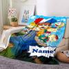 Custom Name Rugrats Theme Printed Blanket - Perfect for Couch, Bed, Travel & Outdoor Use | Machine Washable, Cozy & Durable.