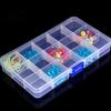 Jewelry 10/15/24 Grids Box Wear-resistant Space-saving Transparent Organizer Small Earring Storage for Travel Case