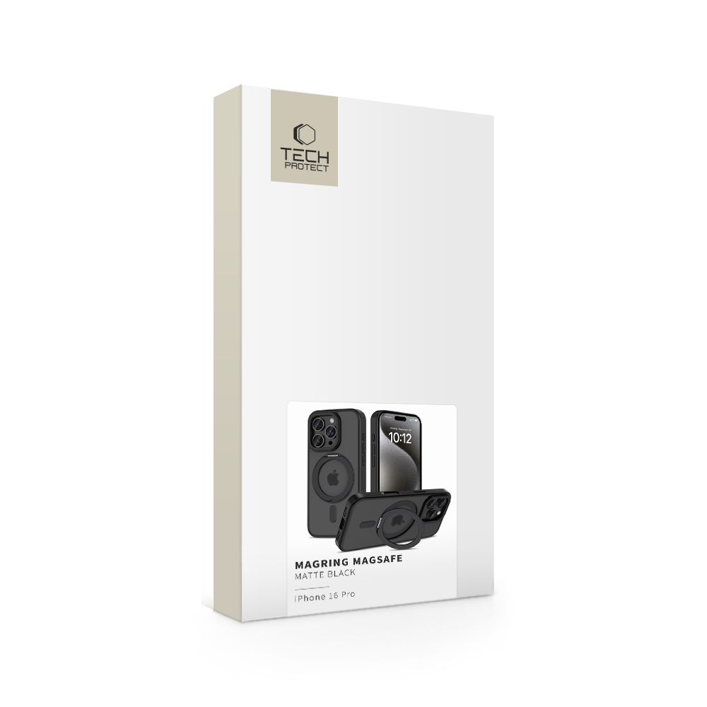 Tech-Protect Magring Magsafe Iphone 16 Pro Matte Black