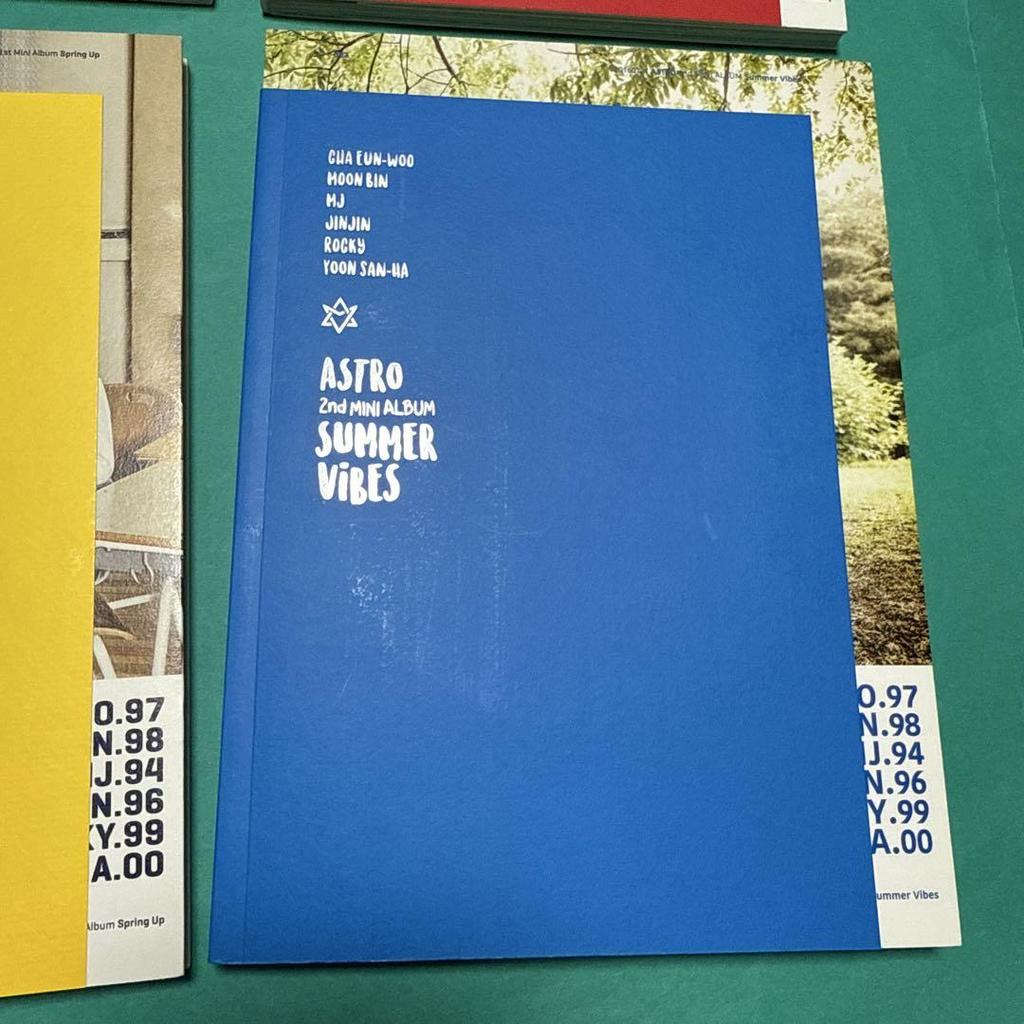 [USED] ASTRO Four Seasons Album Cha Eunwoo Trading Card ID Photo Eunwoo Spring