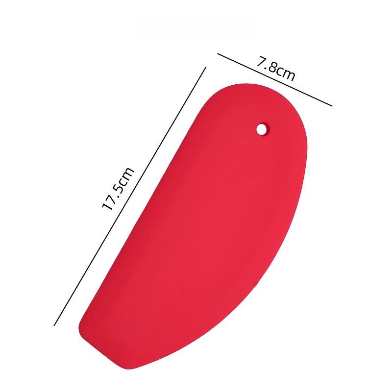 Silicone Noodle Cutting and Baking Tools Kitchen Intestine Powder Cutting Knife Cake Cream Scraper Baking Supplies