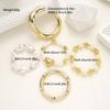 5 Pcs Bohemian Multilayer Beaded Bracelet Set for Women Summer Ocean Beach Heart Charm Elastic Bangles Holiday Jewelry