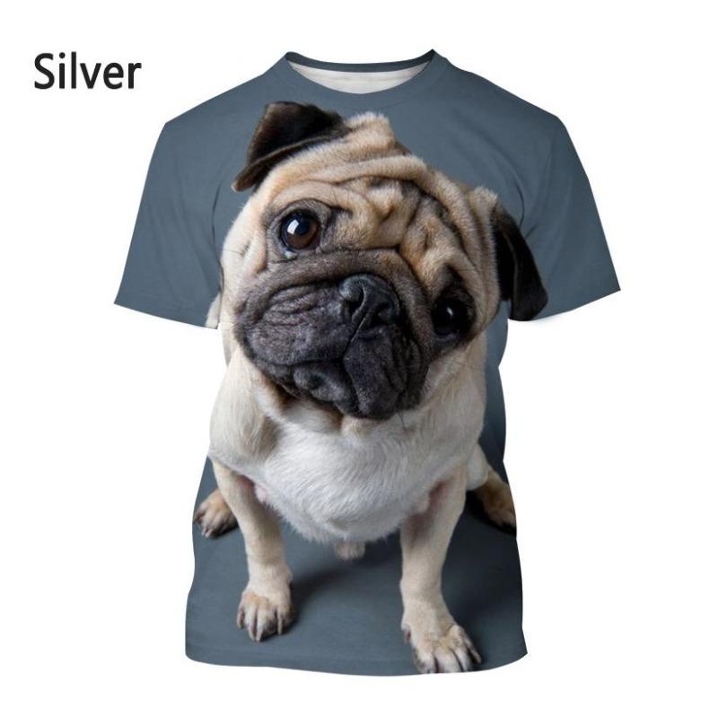 Summer New Fashion Men and Women Tshirt 3d Print Dachshund Dog Print Tshirt Tops Casual Tshirt