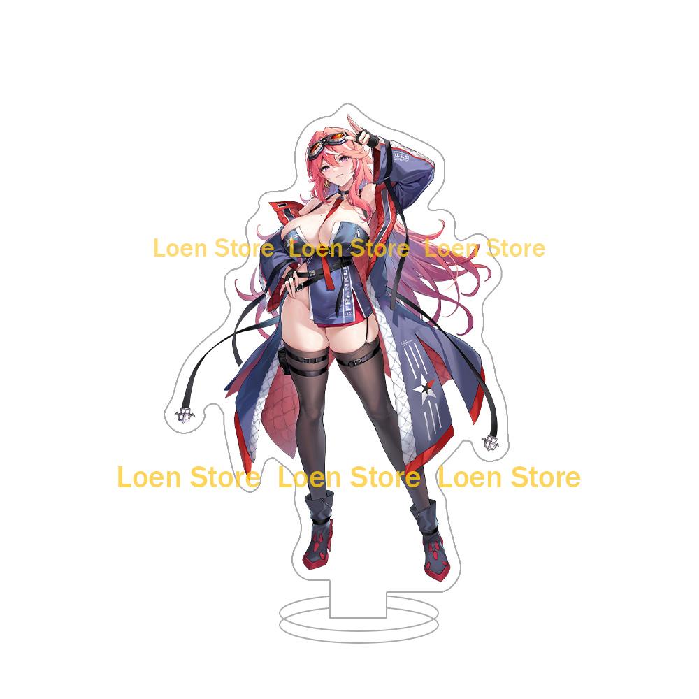 Azur Lane Official character Raffaello Taihou mimoza Santa Fe Scylla Repulse Franklin Anime figures Acrylic stand desk ornament