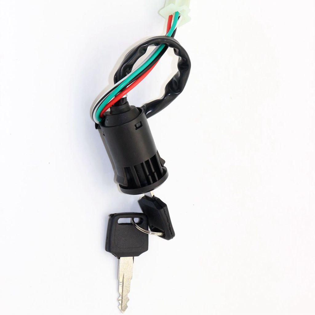 Motorcycle Ignition Key Switch with 2 keys Lock On/Off Car Trike Motorcycle Fit for 50cc 110cc 125cc 250cc PIT Quad Dirt Bike AT